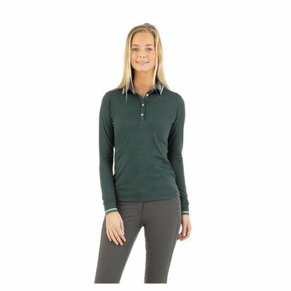 ANKY® longsleeve polo shirt Green Gables mt XS