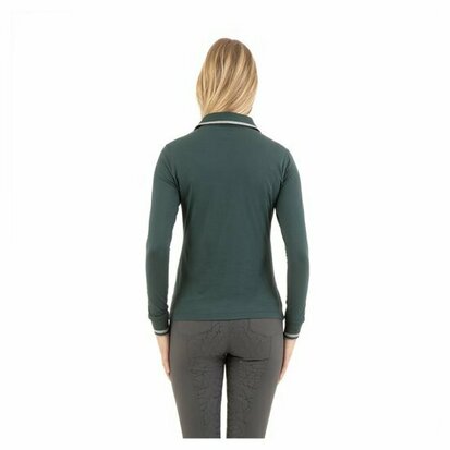 ANKY® longsleeve polo shirt Green Gables mt XS