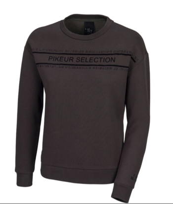 Pikeur AW'23 Sweater licorice met tekst  mt 40