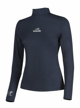 Equiline Collec shirt lange mouw Navy