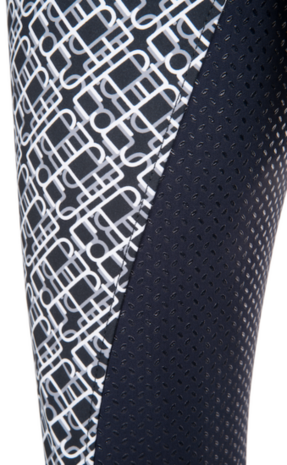 Pikeur CANDELA GRIP PRINT Full grip Navy Maat 36