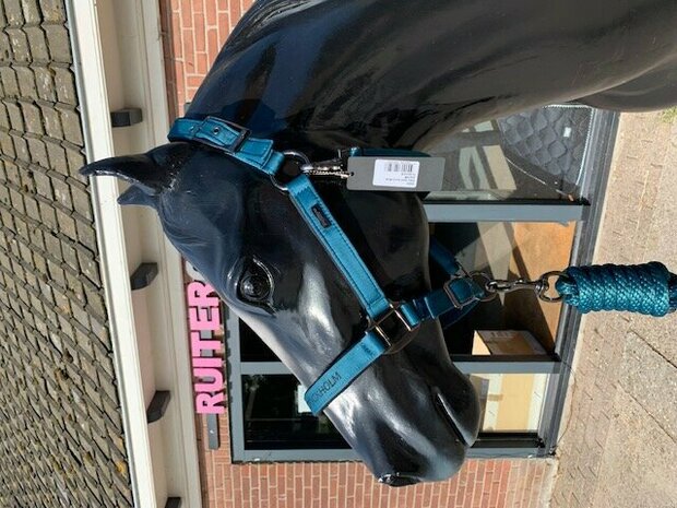 Equestrian Stockholm Halster met touw aurora blues mt PONY