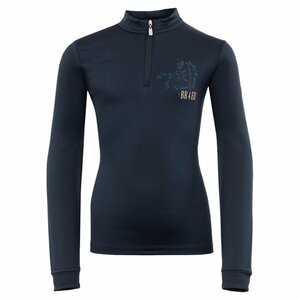 BR Zip-Up Pullover 4-EH Bettina Total Eclipse KIDS