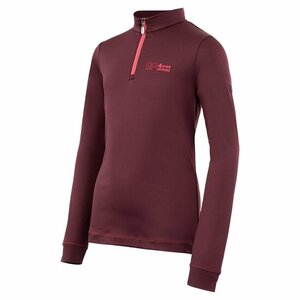 BR Zip-Up Pullover 4-EH Shawn Kind Mauve Wine Maat 116