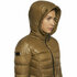 Cavalleria Toscana Shiny/Matte Nylon Hooded Puffer LichtBruin_